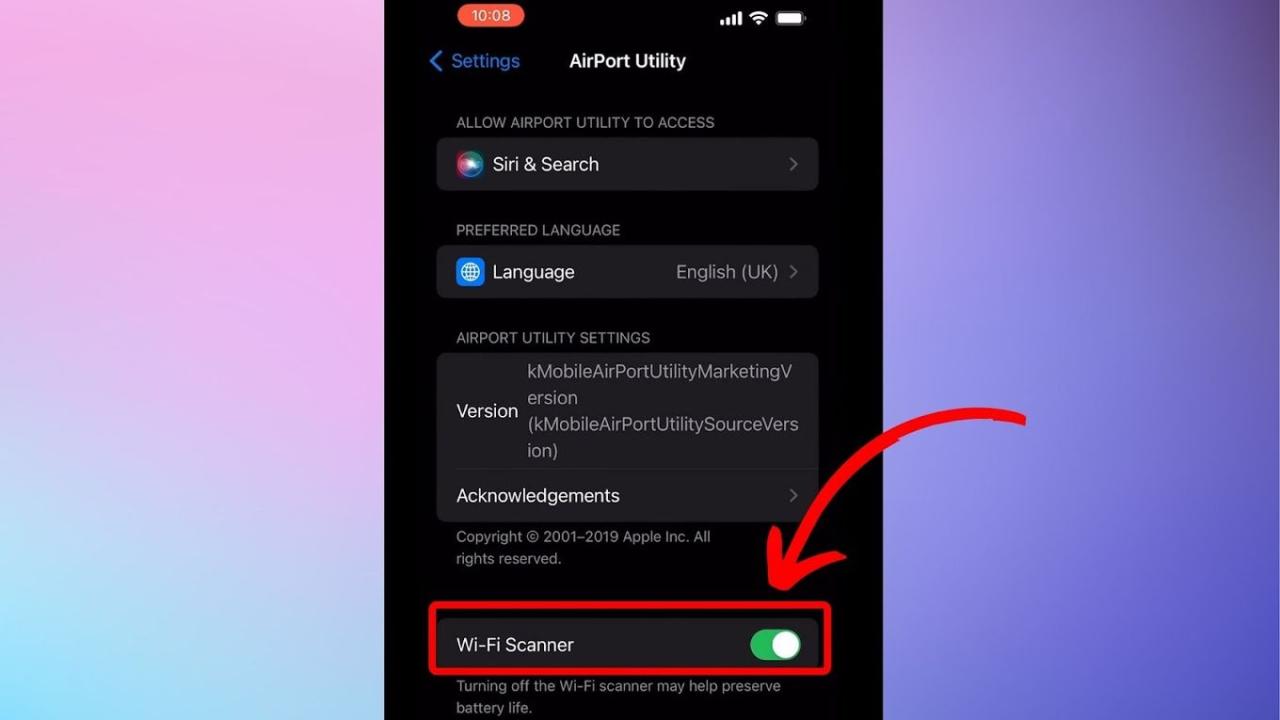 How to check your wifi ghz on iphone